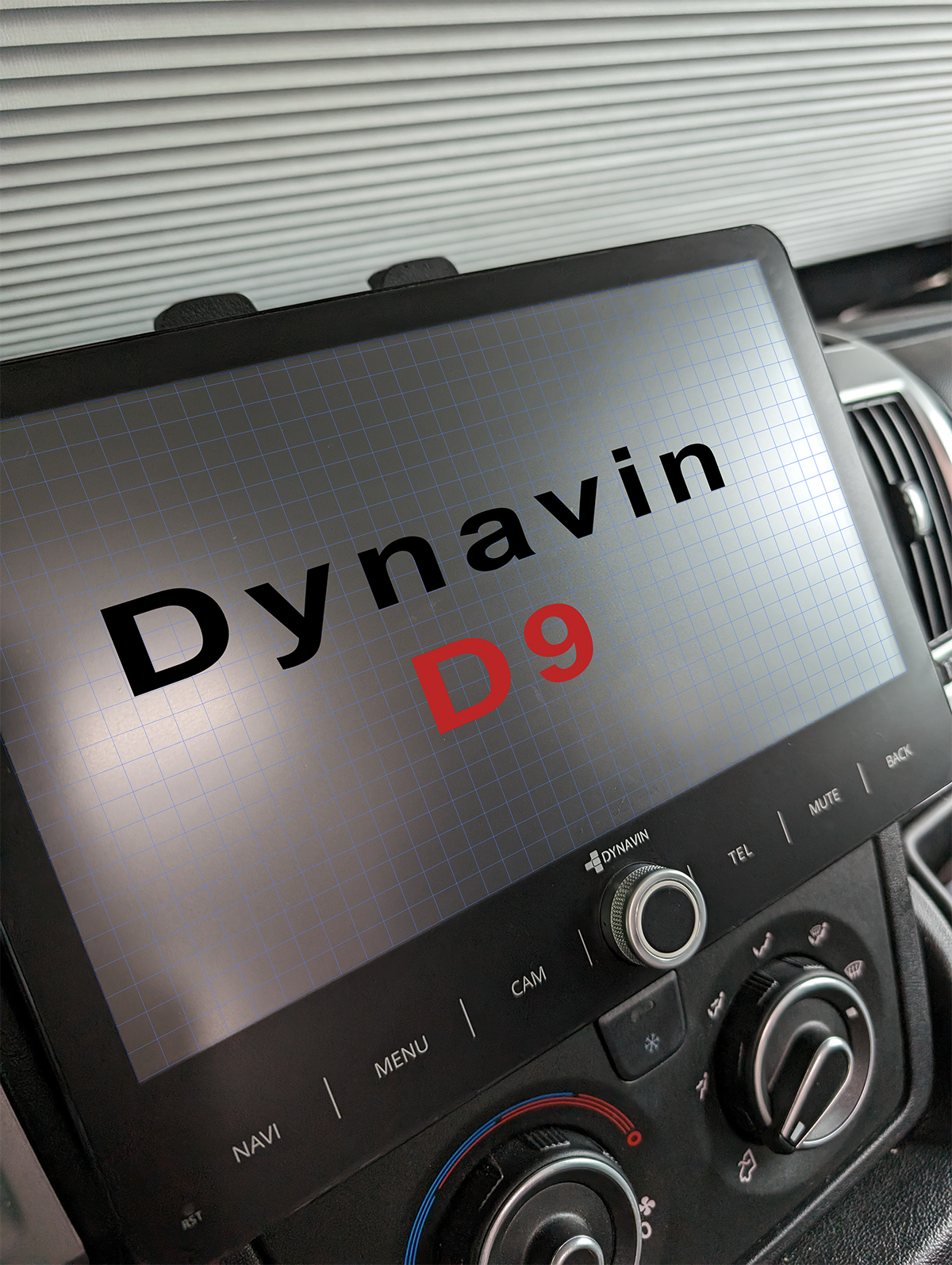 NEU! - Dynavin D9 Display Schutzfolie MATT