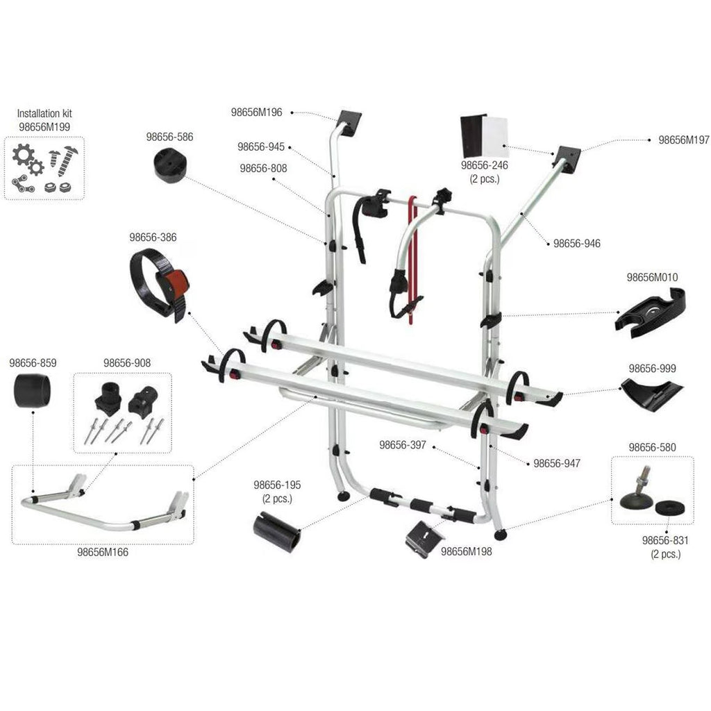 3D Fiamma Rack Holder 98656M010